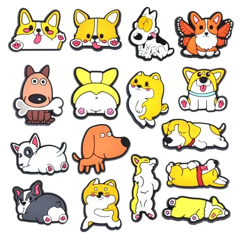 Dog And Cat Shoe Charms - JIBBITZ Style