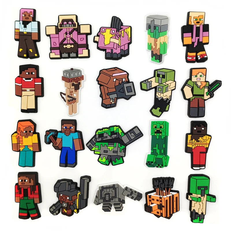 2025 New Cartoon Game Charms - JIBBITZ Style