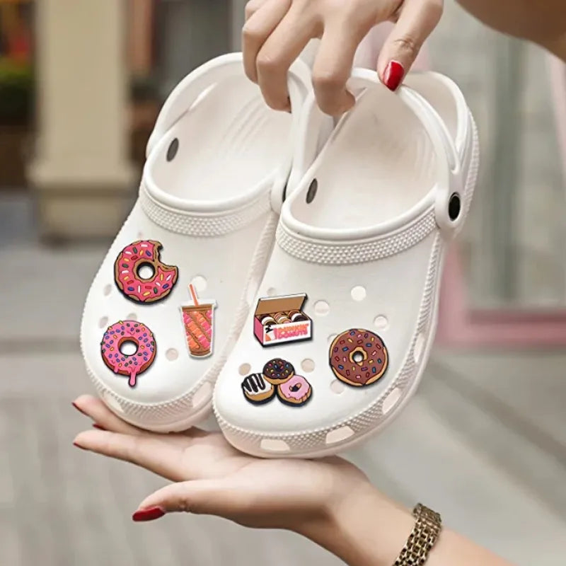Cute Cartoon Food and Drink Charms - JIBBITZ Style