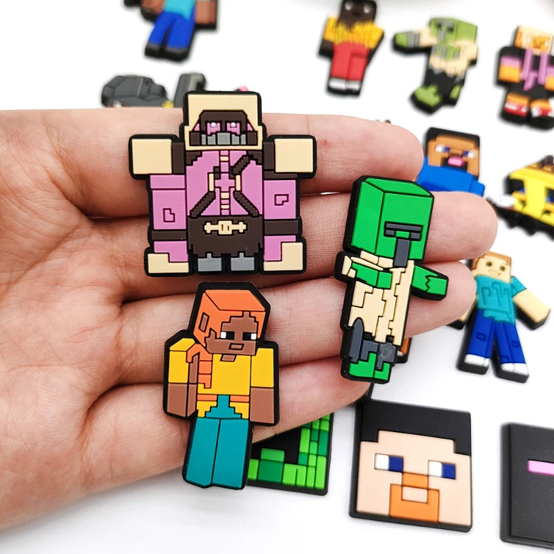2025 New Cartoon Game Charms - JIBBITZ Style