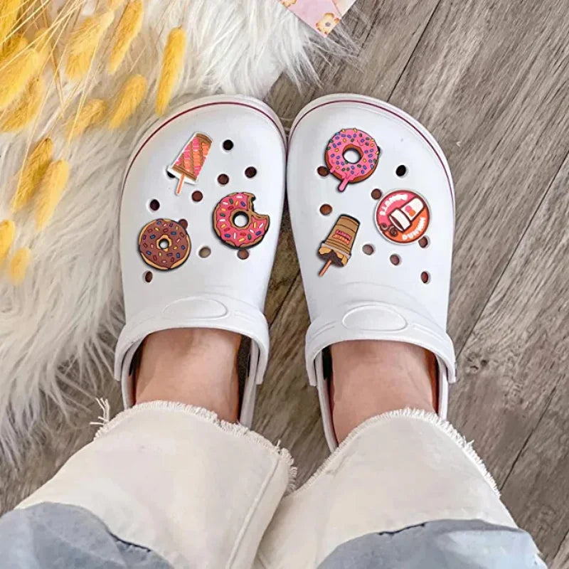 Cute Cartoon Food and Drink Charms - JIBBITZ Style