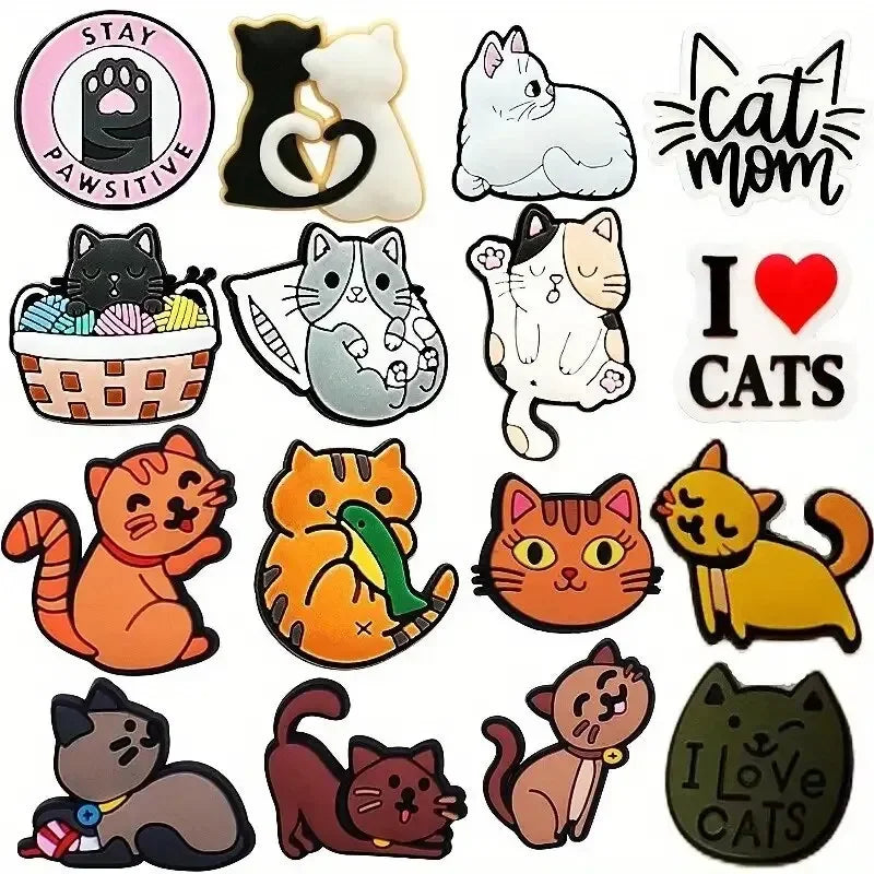 Dog And Cat Shoe Charms - JIBBITZ Style