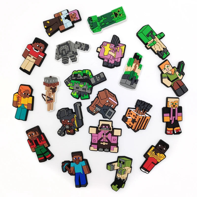 2025 New Cartoon Game Charms - JIBBITZ Style