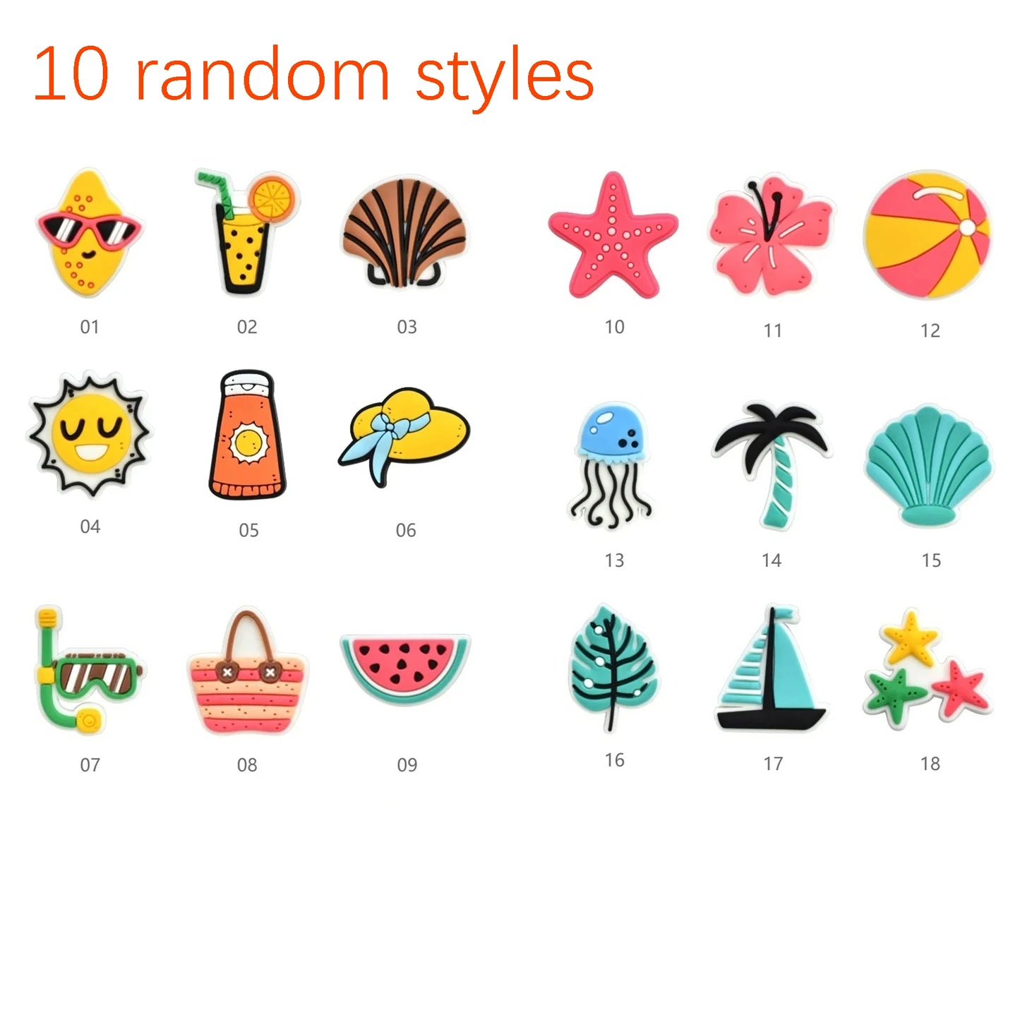 Lovely Bogg Bags Accessories Rubber Summer Decoration Women Beach Tote