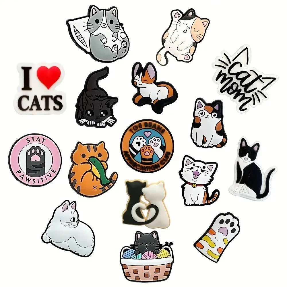 Dog And Cat Shoe Charms - JIBBITZ Style