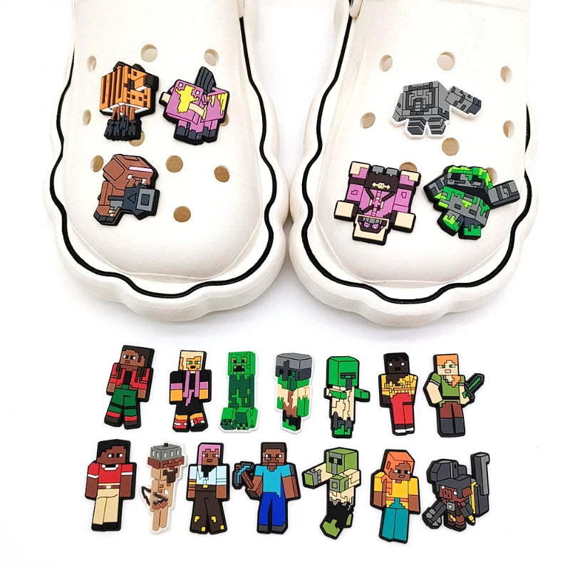 2025 New Cartoon Game Charms - JIBBITZ Style