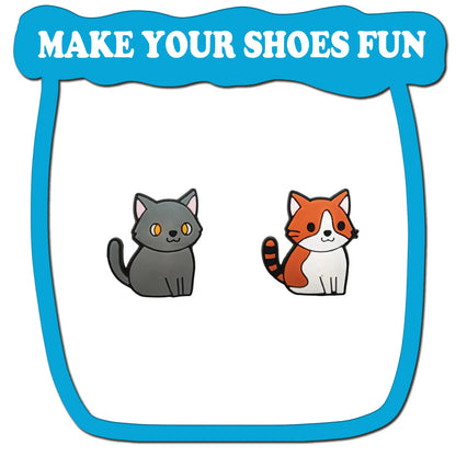 Cute Cat Charms - JIBBITZ Style