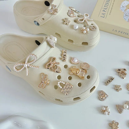 Sparkling Rhinestone Charms Set - JIBBITZ Style