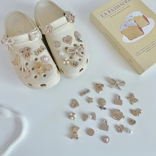 Sparkling Rhinestone Charms Set - JIBBITZ Style
