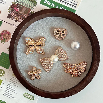 Sparkling Rhinestone Charms Set - JIBBITZ Style