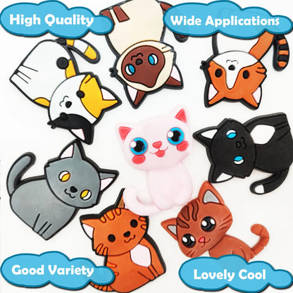 Cute Cat Charms - JIBBITZ Style