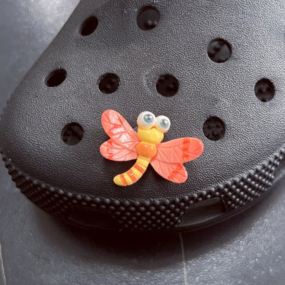 2025 New Cartoon Bee Dragonfly Charms - JIBBITZ Style